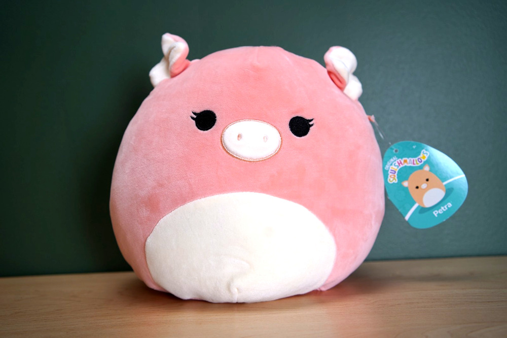 Squishmallows Petra the Pink Pig Plush Stuffed Animal Toy 8" Soft NWT